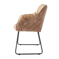 Krzesło Frisco Drive Dining Armchair, pellini, camel
