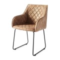 Krzesło Frisco Drive Dining Armchair, pellini, camel