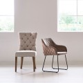 Krzesło Frisco Drive Dining Armchair, pellini, coffee