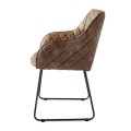 Krzesło Frisco Drive Dining Armchair, pellini, coffee