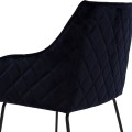 Krzesło Frisco Drive Dining Armchair, velvet III, indigo