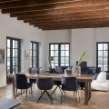 Krzesło Frisco Drive Dining Armchair, velvet III, indigo