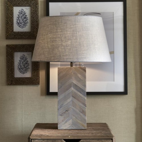 Lampa stołowa Ontario Herringbone Lamp Base High