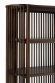 Regał Conie 5 Shelves Mango Wood Dark Brown
