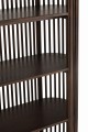 Regał Conie 5 Shelves Mango Wood Dark Brown