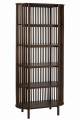 Regał Conie 5 Shelves Mango Wood Dark Brown