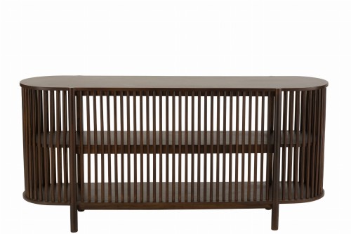 Konsola Conie Mango Wood Dark Brown