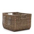 Koszyk rattanowy Rustic Rattan Bicycle Basket Take Me Anywhere