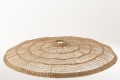 Abażur Flat Round Seagrass Natural