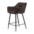 Hoker Carnaby Counter Chair, berkshire, cacoa