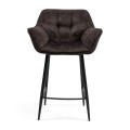 Hoker Carnaby Counter Chair, berkshire, cacoa