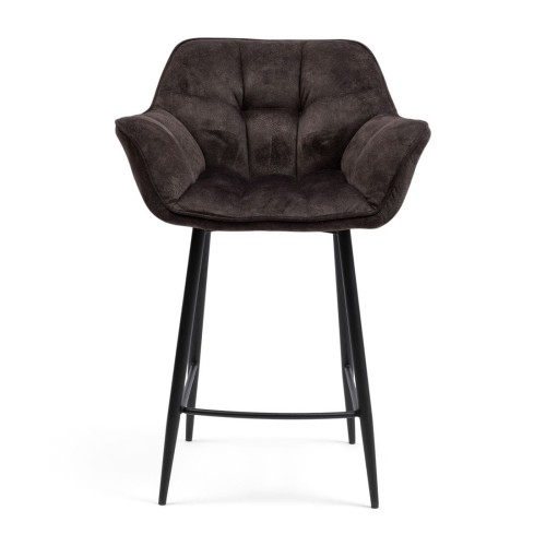 Hoker Carnaby Counter Chair, berkshire, cacoa