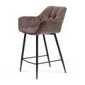 Hoker Carnaby Counter Chair, berkshire, truffle