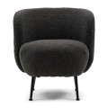 Fotel Corralillo Armchair, bouclé, beluga