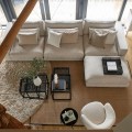 Fotel Corralillo Armchair, bouclé, white sand