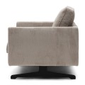 Fotel The Camille Armchair, english rib, almond