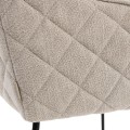 Krzesło Frisco Drive Dining Armchair, mouliné linen, fabulous flax