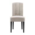 Krzesło The Jade Dining Chair, mouliné linen, fabulous flax