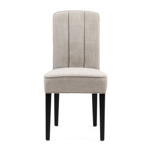 Krzesło The Jade Dining Chair, mouliné linen, fabulous flax