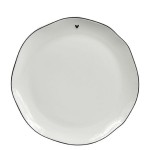 Talerz Breakfast Plate heart 23 cm