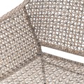 Krzesło ogrodowe Portofino Outdoor Dining Armchair, graphite