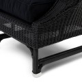 Fotel Nicolas Outdoor Wing Chair, black