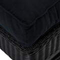 Podnóżek Nicolas Wing Chair Outdoor Footstool, black