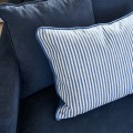 Sofa Lennox Sofa 3,5 Seater, recycled weave, denim blue
