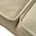 Sofa Metropolis Sofa 3,5 seater, washed cotton, ash grey