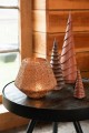 Stolik Fien High Mango Wood Iron Dark Brown Black