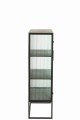 Komoda Metal/Glass Black