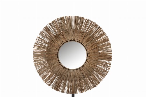 Lustro Mendi Round Grass Natural Medium