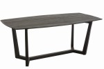 Stół Maty Exotic Wood/Rattan Black