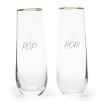Kieliszki do szampana w zestawie Make It Pop Party Glasses 2 pieces