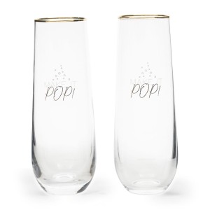 Kieliszki do szampana w zestawie Make It Pop Party Glasses 2 pieces