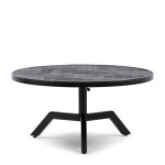 Stolik kawowy Kirkwood Coffee Table Dia 80, black