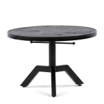 Stolik kawowy Kirkwood Coffee Table Dia 60, black
