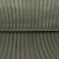 Puf The Jagger Footstool, english rib, moss green