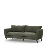 Sofa Sophia Sofa 2,5 Seater, english rib, moss green