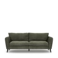 Sofa Sophia Sofa 2,5 Seater, english rib, moss green