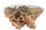Stolik kawowy Raoul Teak Wood Natural Large
