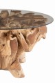 Stolik kawowy Raoul Teak Wood Natural Small