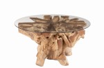 Stolik kawowy Raoul Teak Wood Natural Small