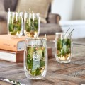 Szklanka z podwójnym szkłem Love RM Double Wall Glass L
