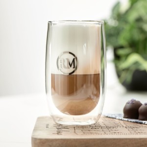 Szklanka z podwójnym szkłem Love RM Double Wall Glass L
