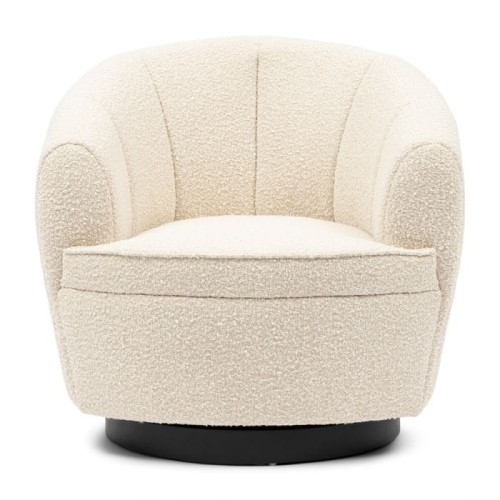 Fotel The Countess Swivel AC Bou WhiSand