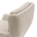 Fotel The Statesman Swivel AC Lin FabFlax