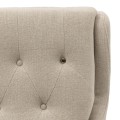 Fotel The Statesman Swivel AC Lin FabFlax