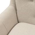 Fotel The Statesman Swivel AC Lin FabFlax
