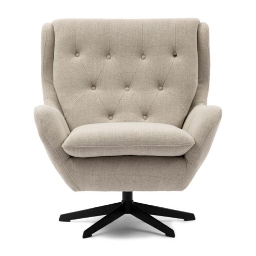 Fotel The Statesman Swivel AC Lin FabFlax